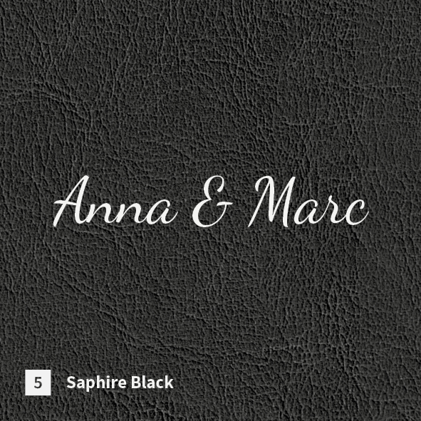 Schriftart und Farbwerte Musterset Spezialcover