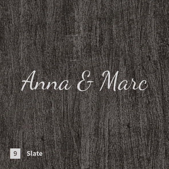 Schriftart und Farbwerte Musterset Spezialcover