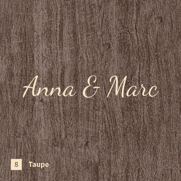 Schriftart und Farbwerte Musterset Spezialcover